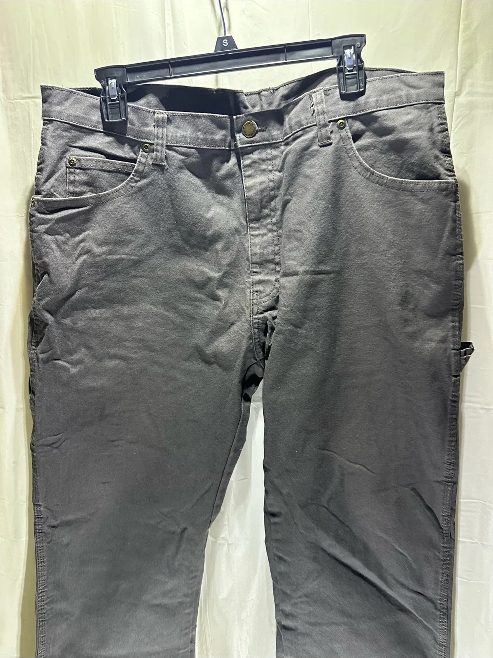 Dickies Gray Charcoal Men's Carpenter Work Pants Jeans Size 36x32